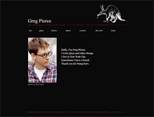 Tablet Screenshot of piercegreg.com